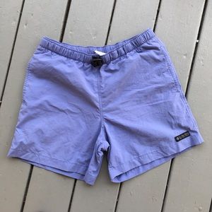 Columbia purple blue hiking shorts baggies pockets